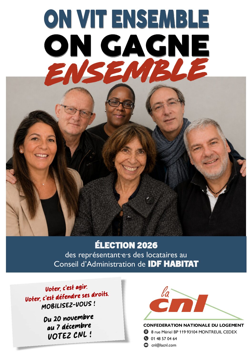 3- CNL Profession de foi CNL IDF HABITAT